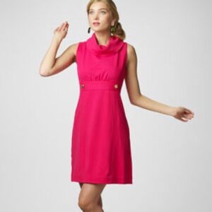 LILY PULITIZER Women’s Hot Pink Finn Shift Dress Size Small